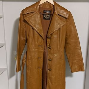 Dan di Modes Leather Coat